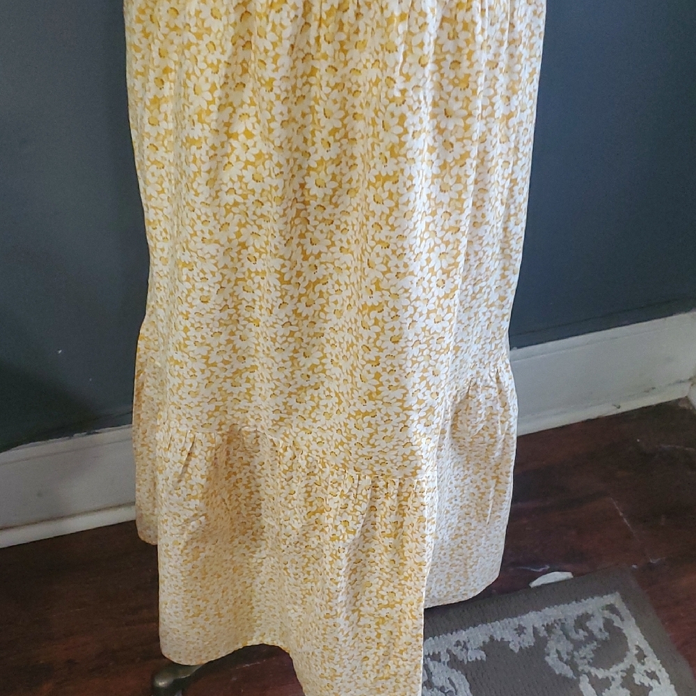 Madewell Floral Garden Cottagecore Midi   Dress Size S - Picture 8 of 17